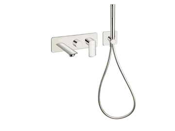PROFILO CRIPF102 - Wall-mounted bathtub set with plate by CRISTINA Rubinetterie - view 2